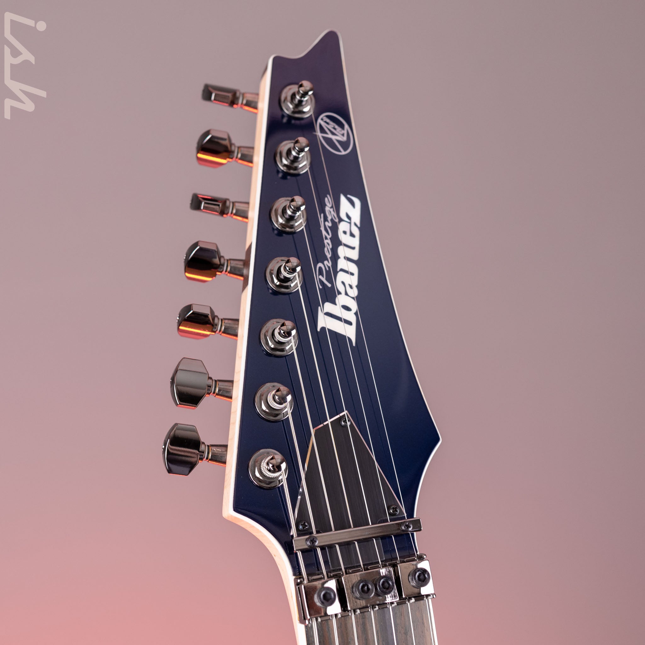 Ibanez Prestige RG2027XL 7-String Electric Guitar Deep Tide Blue