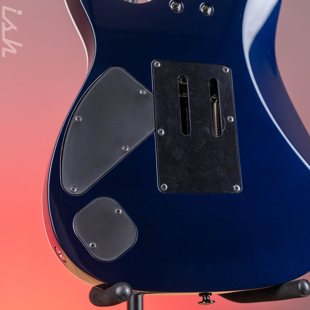 Ibanez Prestige RG2027XL 7-String Electric Guitar Deep Tide Blue