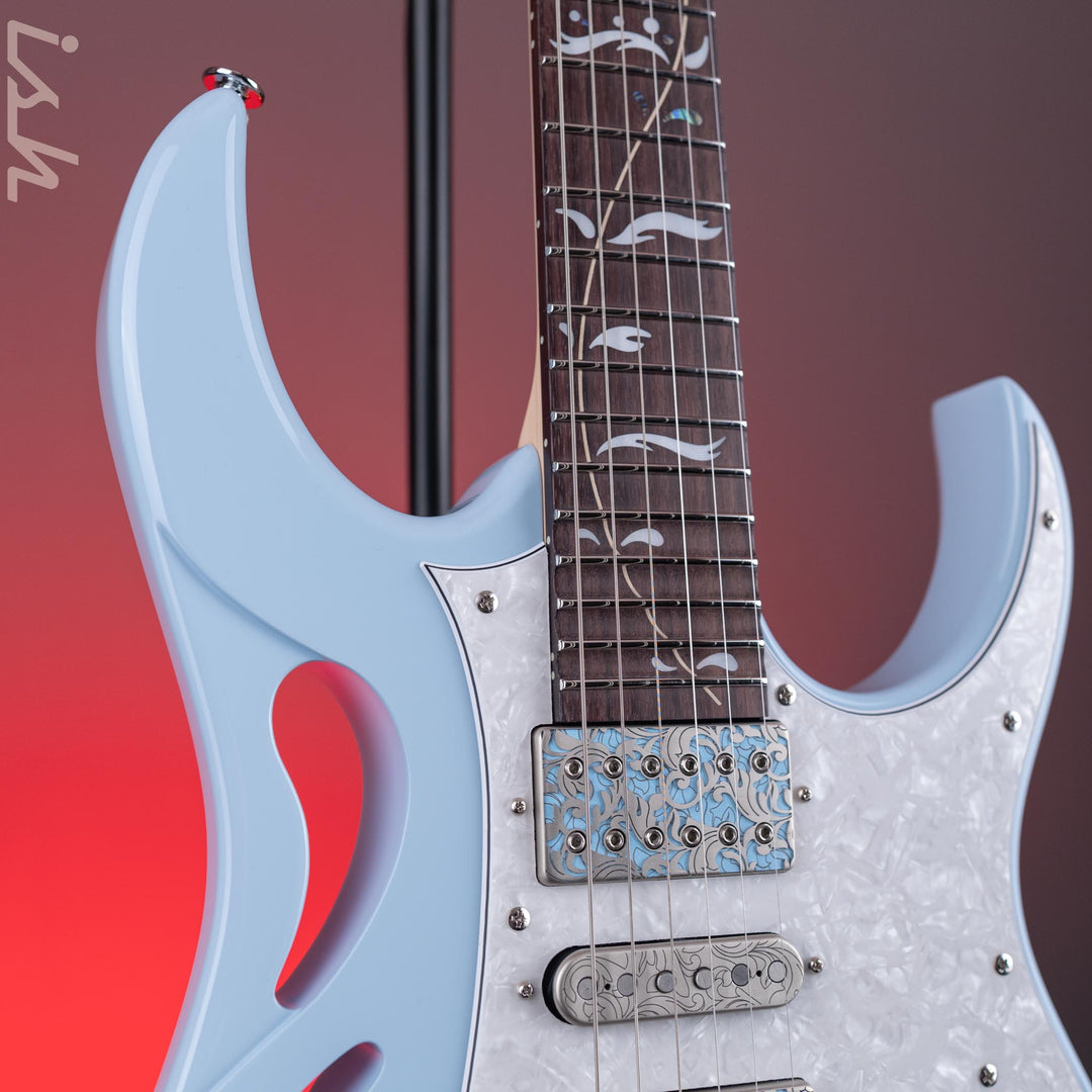Ibanez Steve Vai Signature PIA3761C Blue Powder Demo