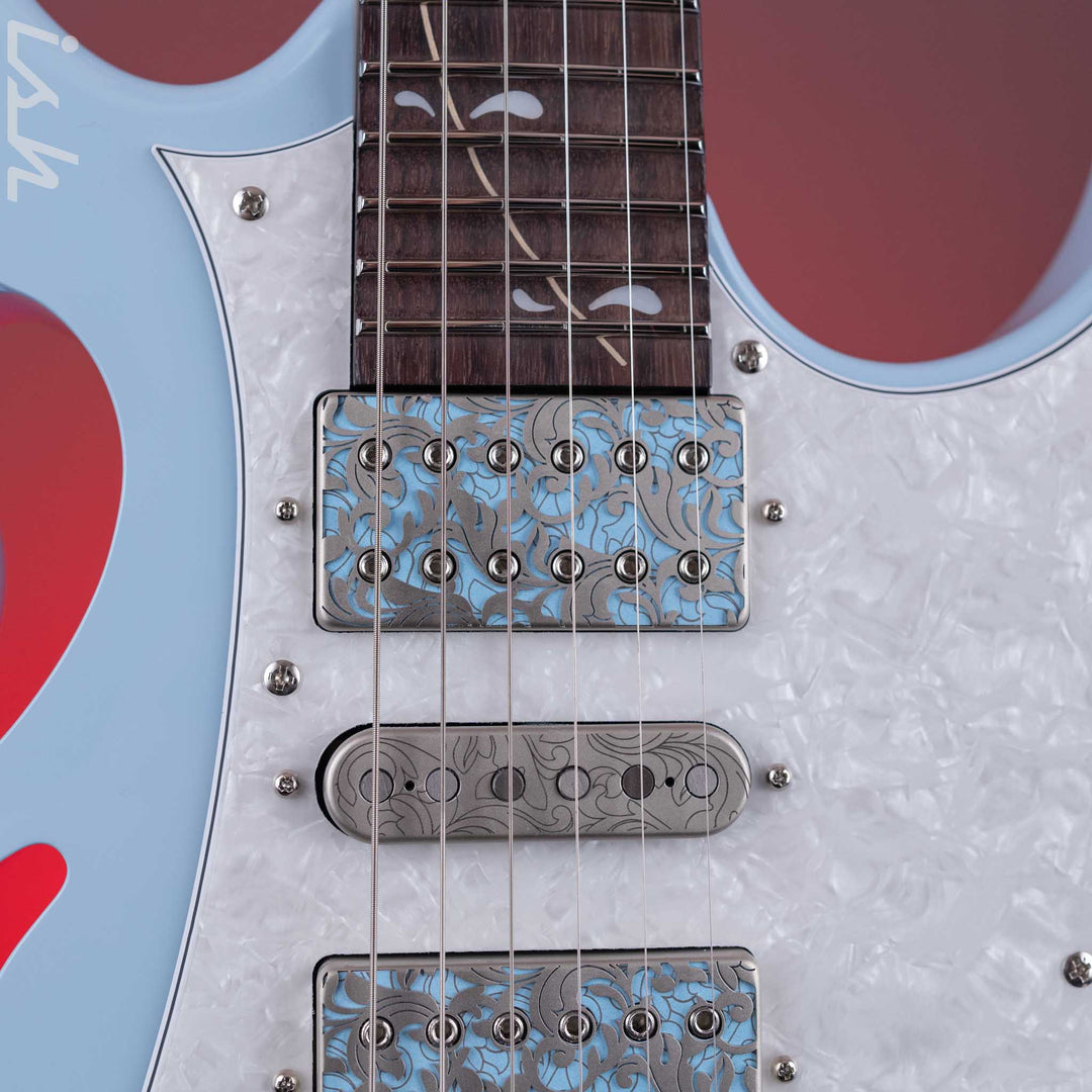 Ibanez Steve Vai Signature PIA3761C Blue Powder Demo