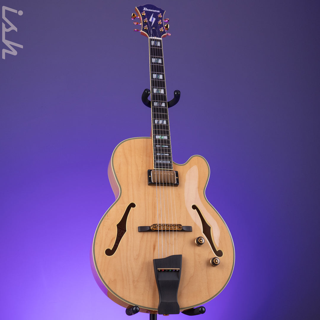 Ibanez PM200 Pat Metheny Signature Hollowbody Natural Demo