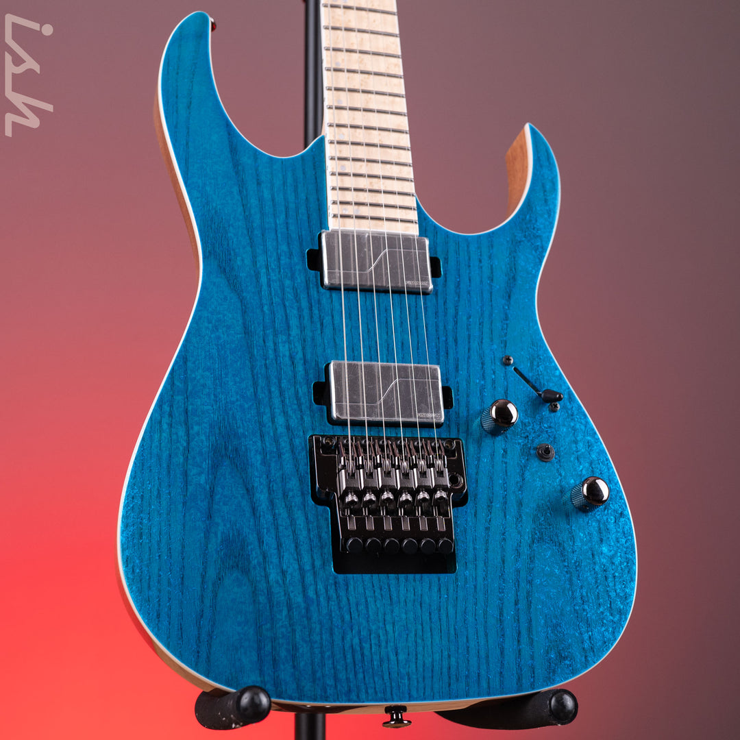 Ibanez Prestige RG5120M Electric Guitar Frozen Ocean Demo