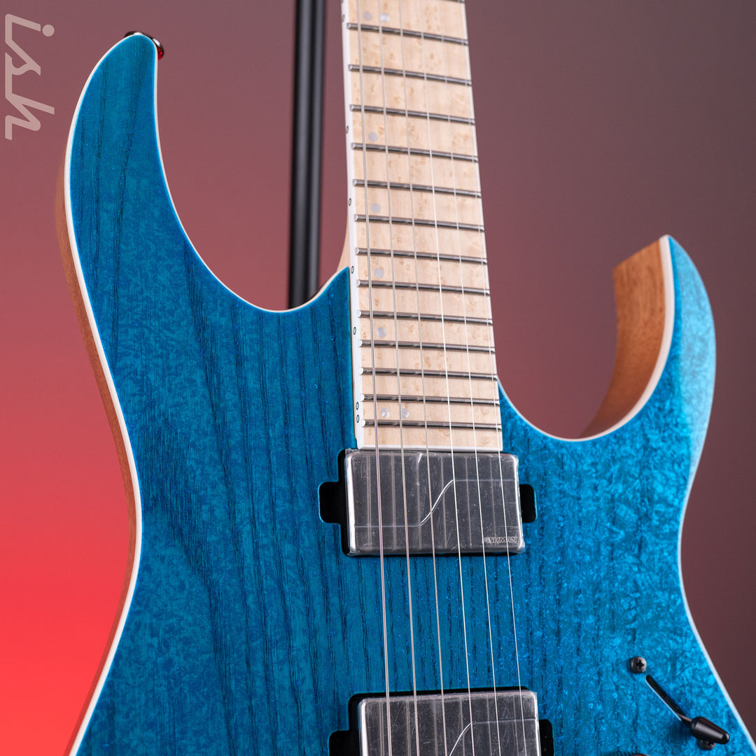 Ibanez Prestige RG5120M Electric Guitar Frozen Ocean Demo