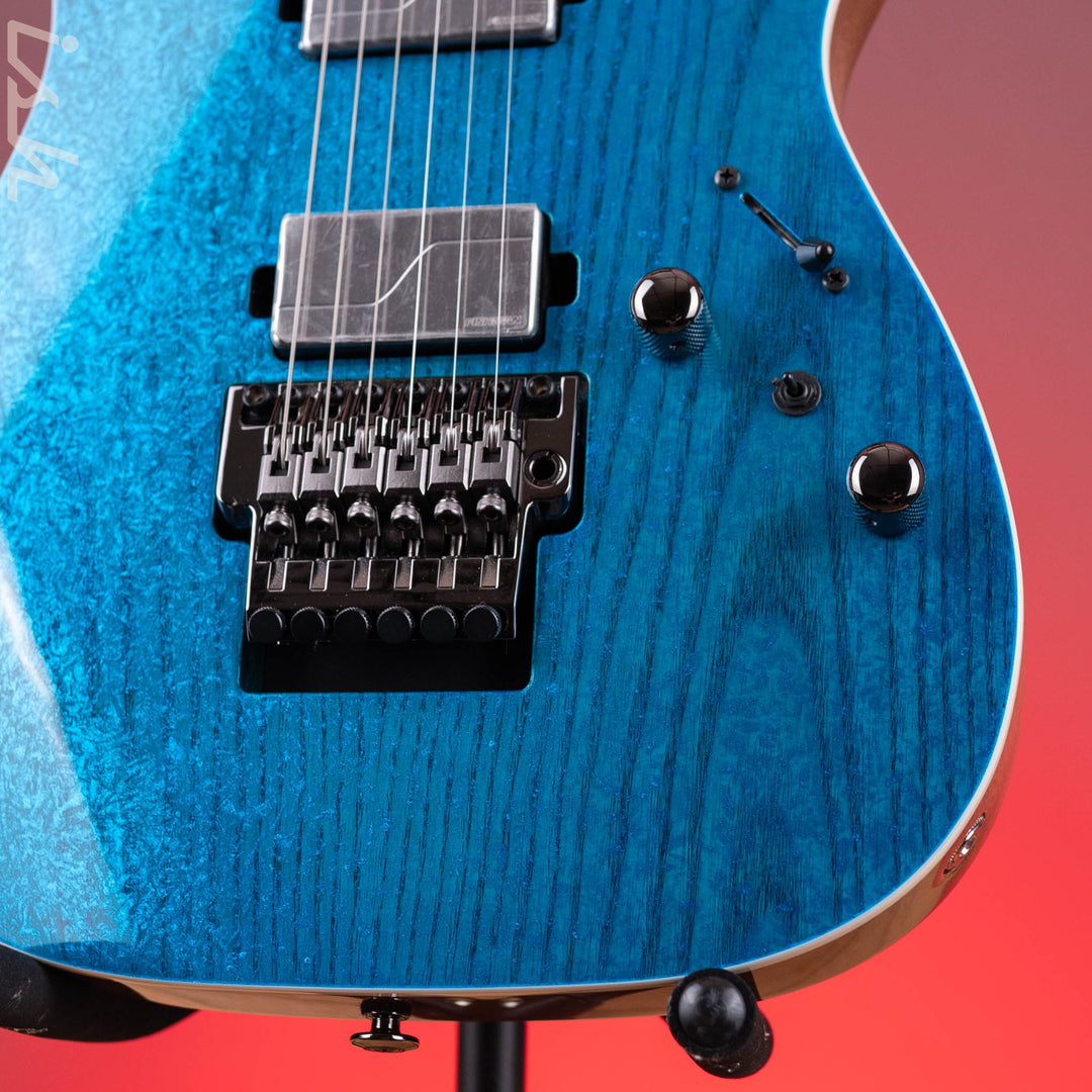 Ibanez Prestige RG5120M Electric Guitar Frozen Ocean Demo
