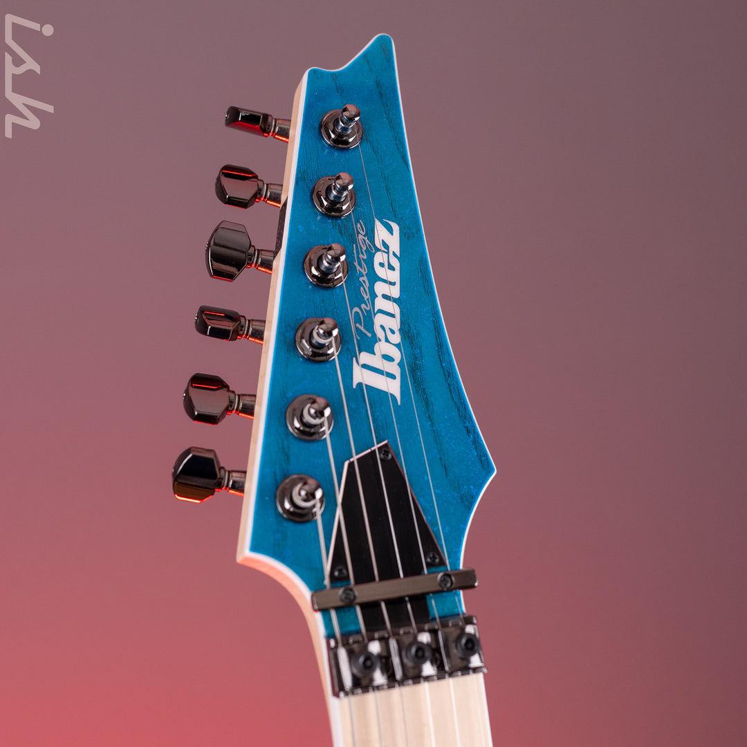 Ibanez Prestige RG5120M Electric Guitar Frozen Ocean Demo