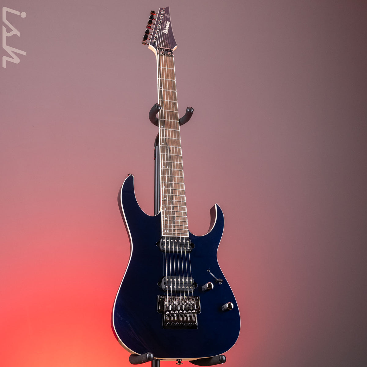 Ibanez Prestige RG2027XL 7-String Electric Guitar Deep Tide Blue