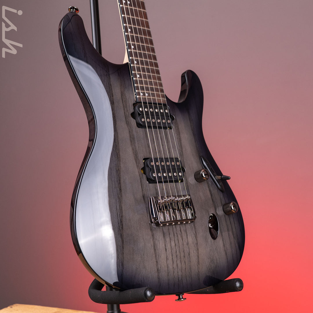 Ibanez Prestige S6621AH Transparent Gray Burst