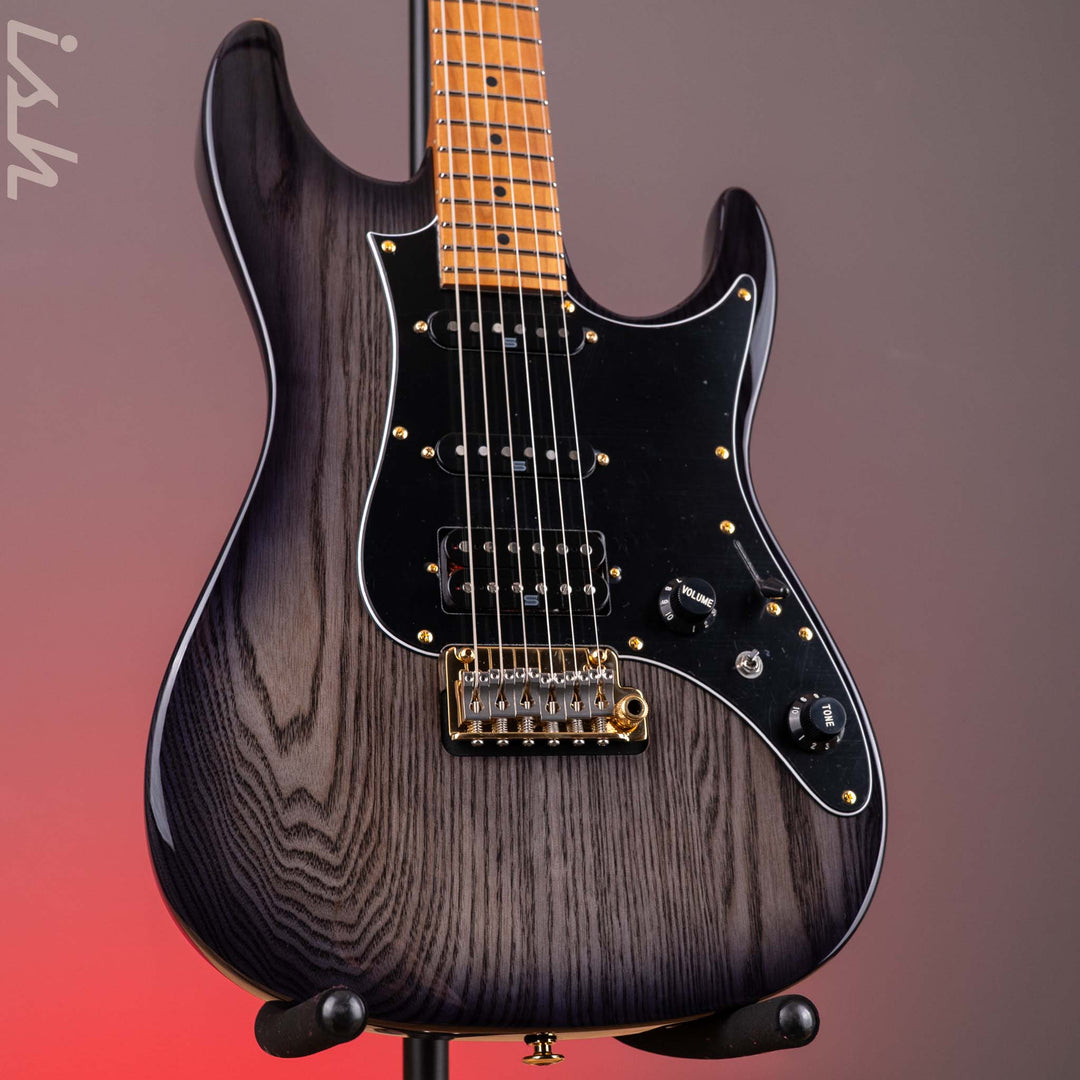 Ibanez Prestige AZ2204AG Transparent Gray Burst Electric Guitar