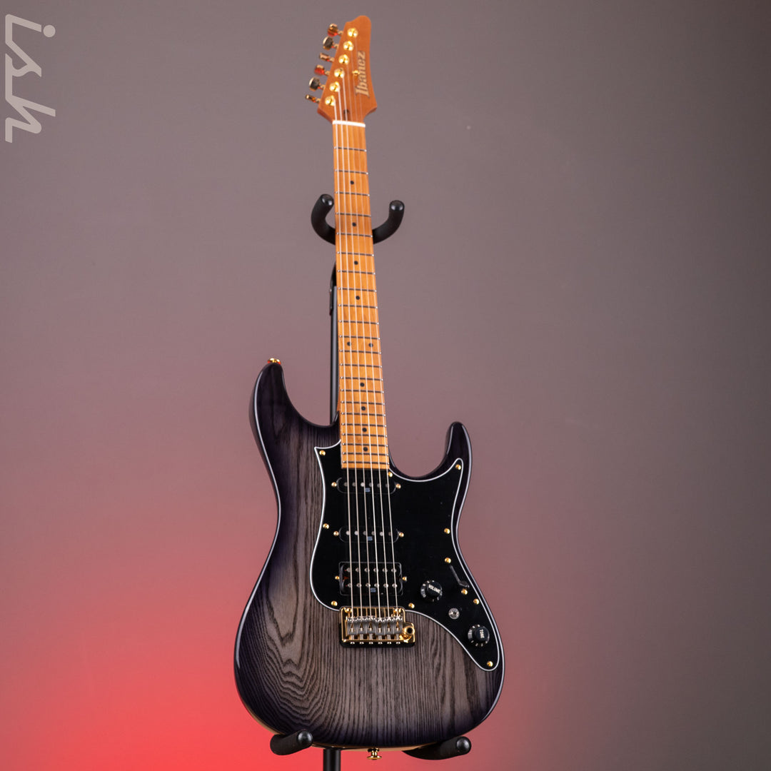 Ibanez Prestige AZ2204AG Transparent Gray Burst Electric Guitar