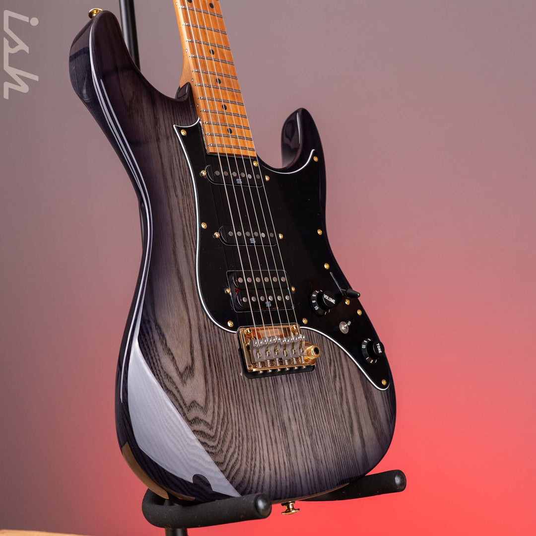 Ibanez Prestige AZ2204AG Transparent Gray Burst Electric Guitar