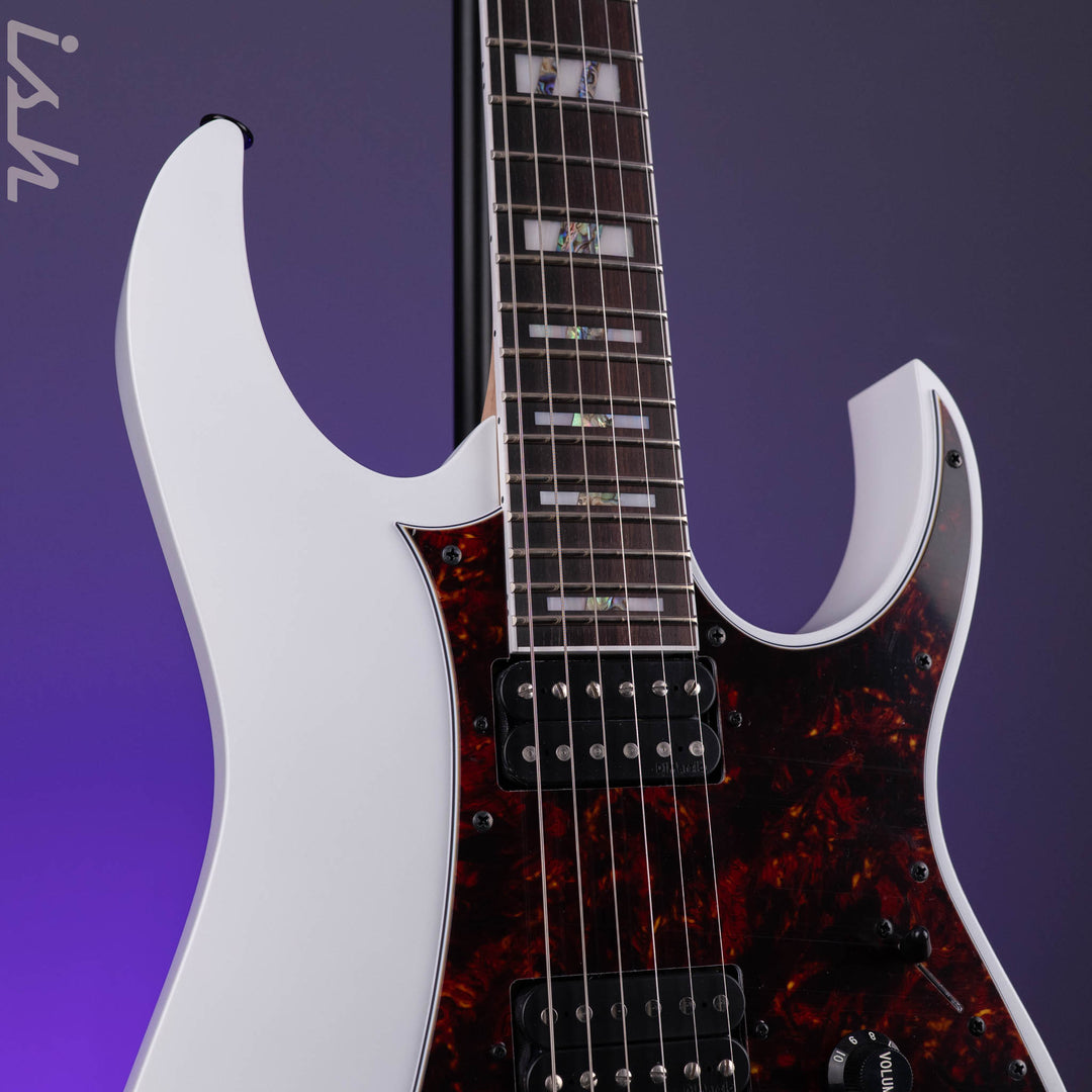 Ibanez Prestige RG653DX White Flat Electric Guitar