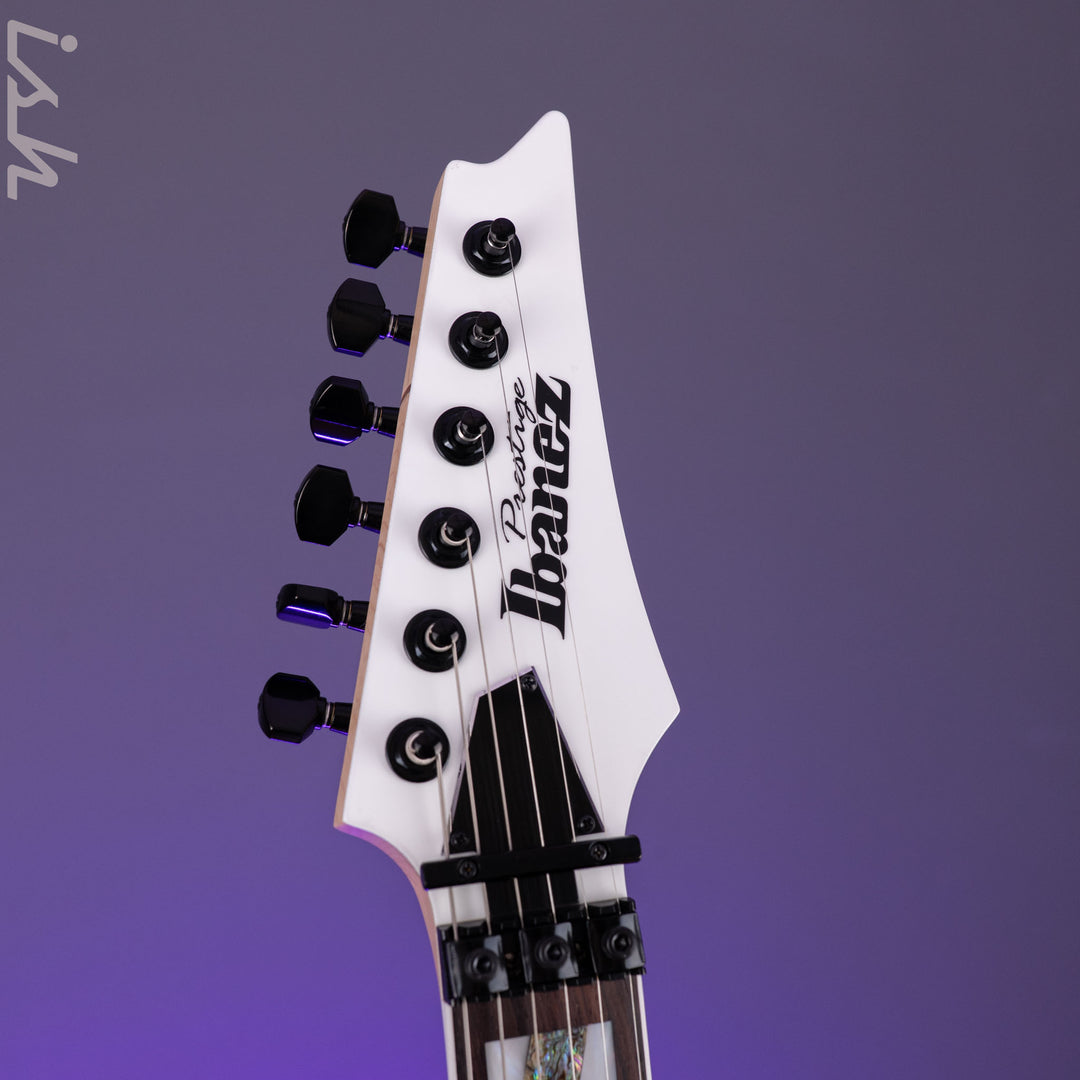 Ibanez Prestige RG653DX White Flat Electric Guitar