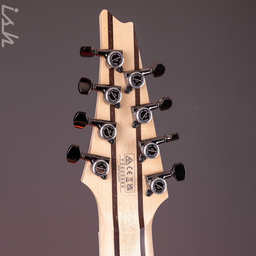 Ibanez Prestige RG5328R 8-String Guitar Lightning Through a Dark