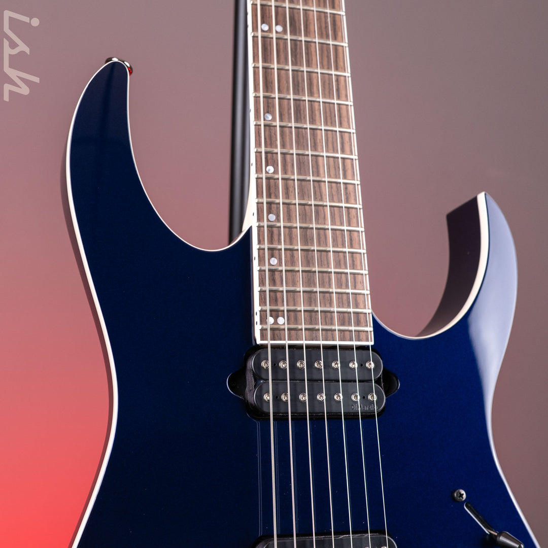 Ibanez Prestige RG2027RXL 7 String Dark Tide Blue