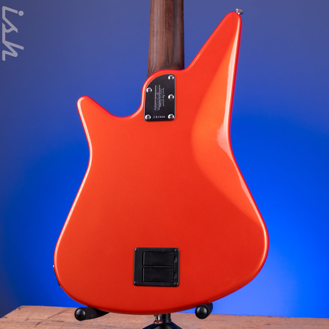 2014 Ernie Ball Music Man Big Al 5 H Tangerine Pearl *Solid Rosewood Neck*