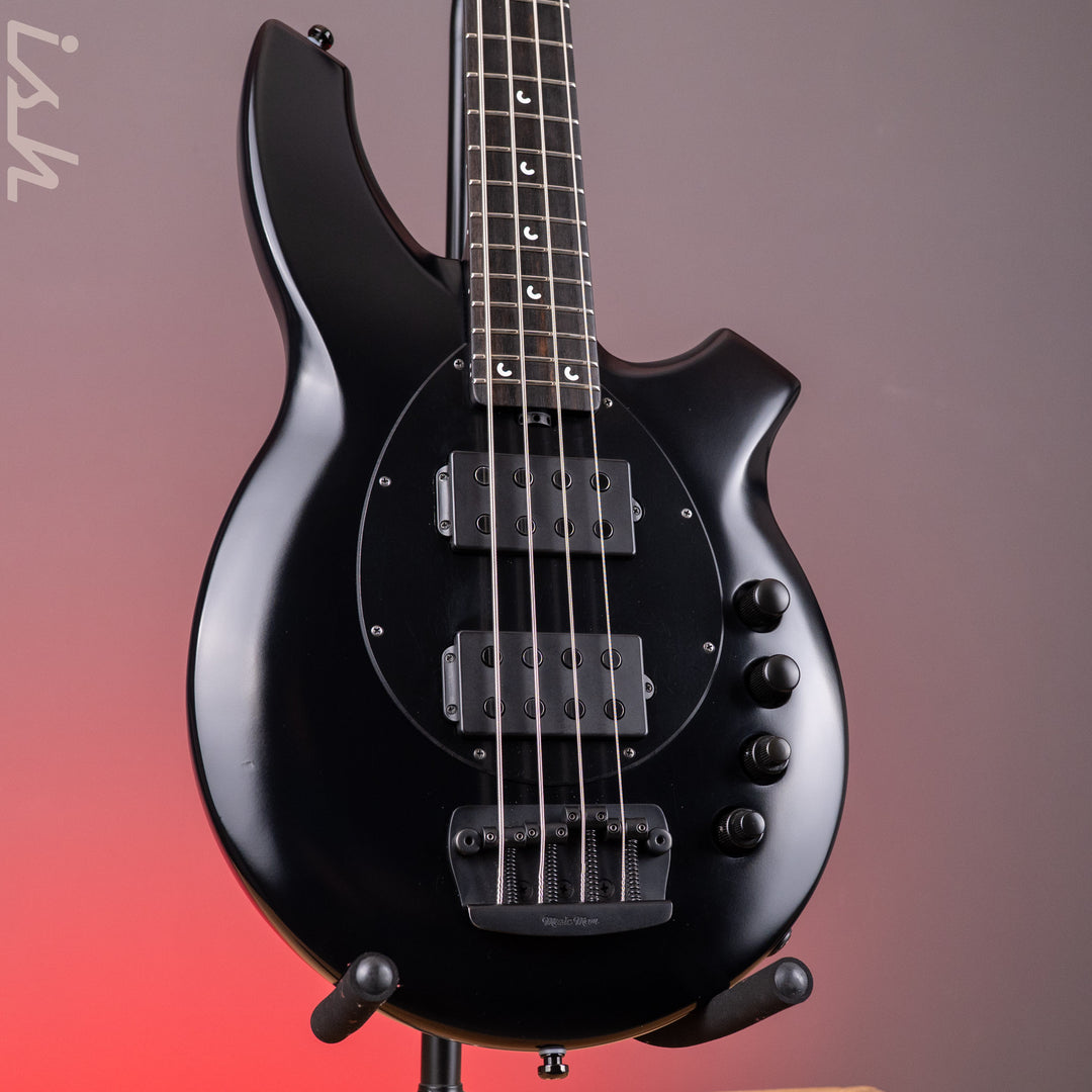 2017 Music Man Bongo Stealth Black HH