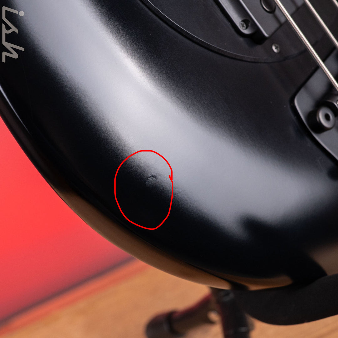 2017 Music Man Bongo Stealth Black HH