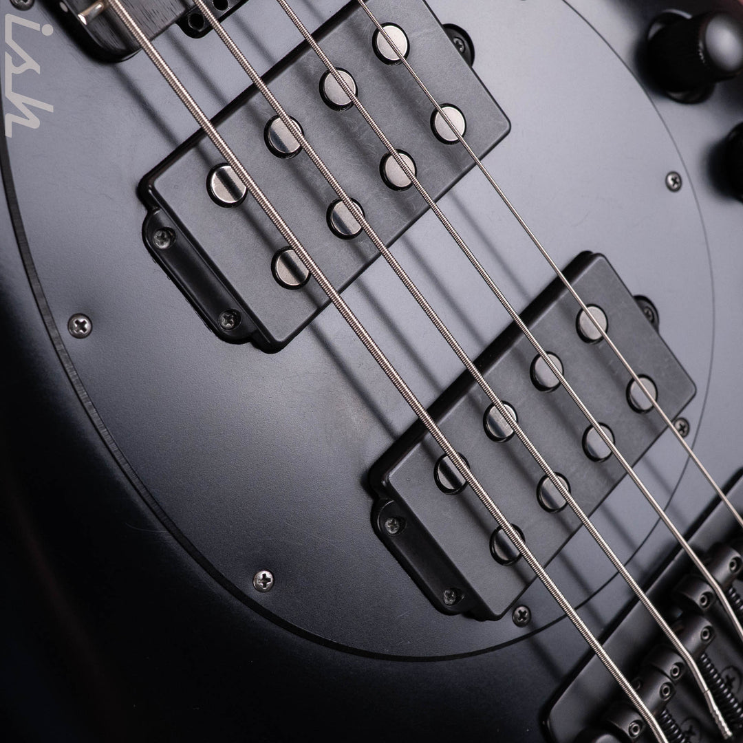 2017 Music Man Bongo Stealth Black HH