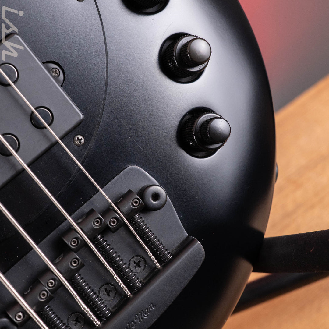 2017 Music Man Bongo Stealth Black HH