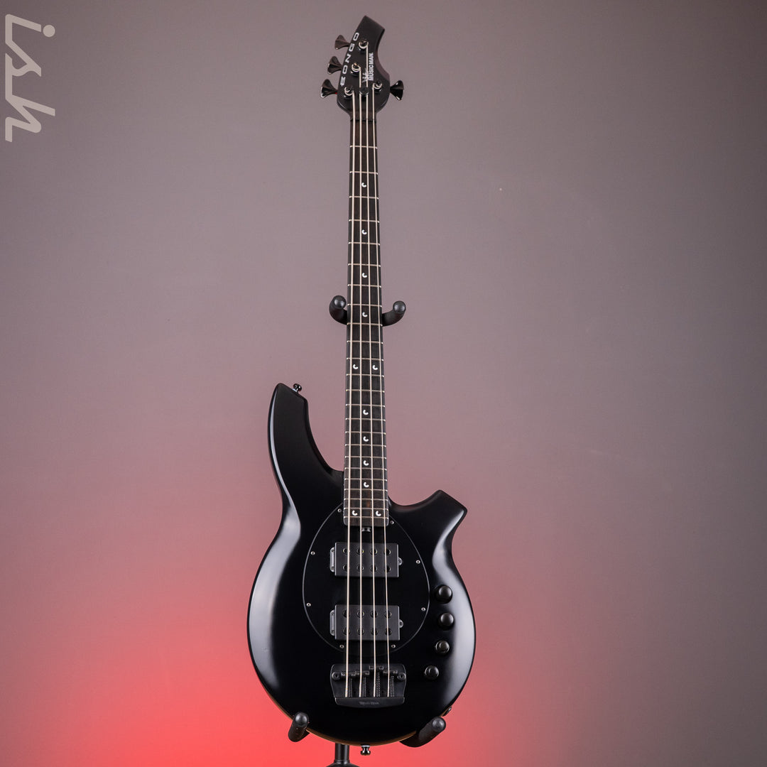 2017 Music Man Bongo Stealth Black HH