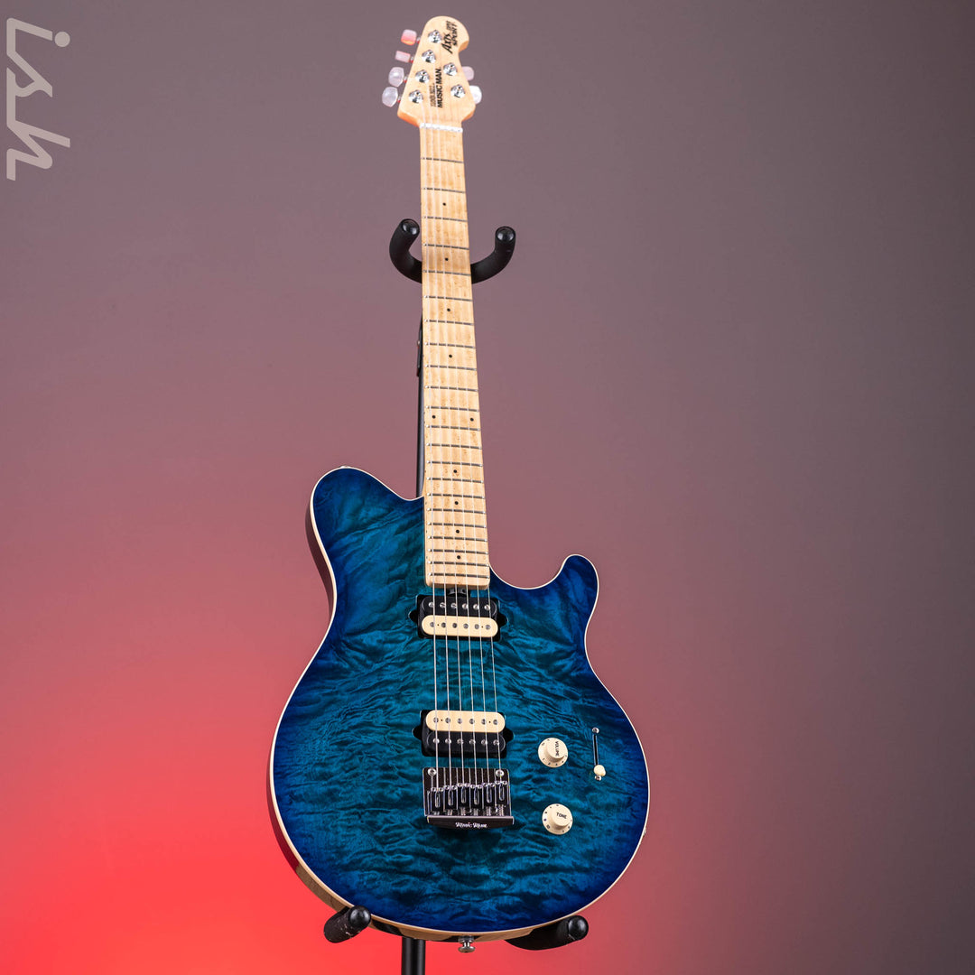 2020 Ernie Ball Music Man Axis Super Sport Balboa Blue