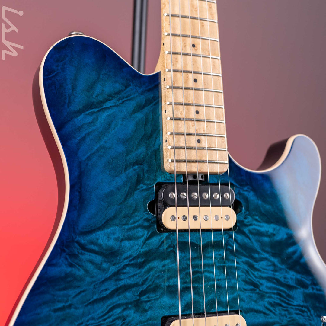 2020 Ernie Ball Music Man Axis Super Sport Balboa Blue