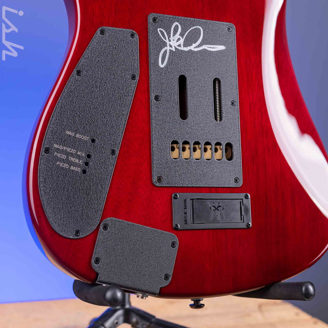 2019 Ernie Ball Music Man BFR JP6 John Petrucci Signature Paradise Pink