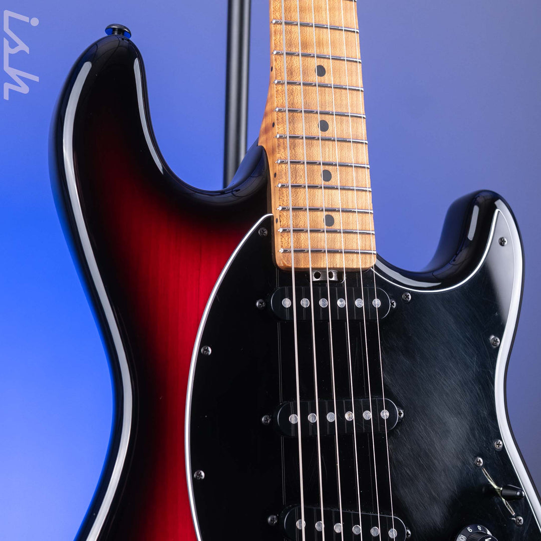 2022 Ernie Ball Music Man Cutlass HT SSS Raspberry Burst