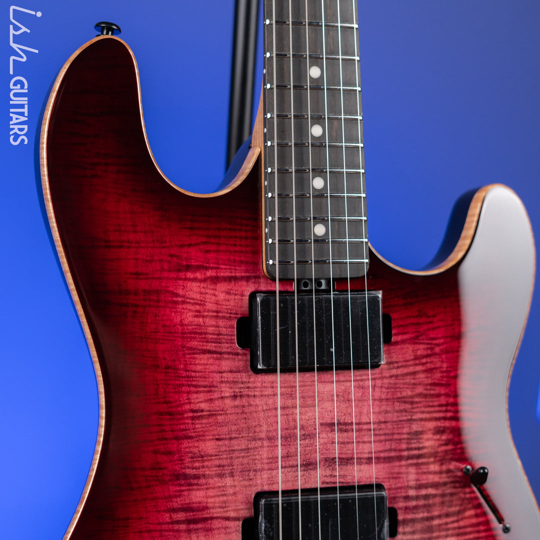 Ernie Ball Music Man Sabre HT Raspberry Burst Demo