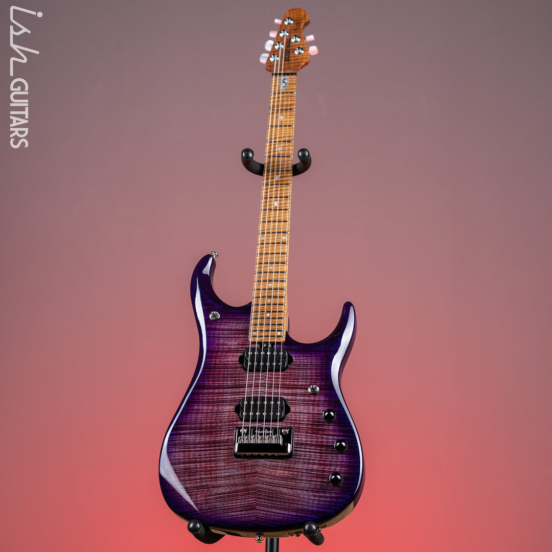 Ernie Ball Music Man JP15 John Petrucci 6-String Flame Top Purple Nebula