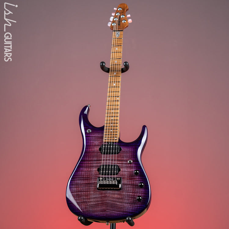 Ernie Ball Music Man JP15 John Petrucci 6-String Flame Top Purple