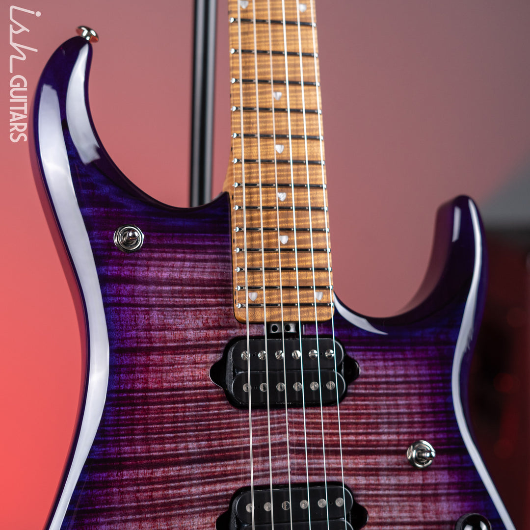 Ernie Ball Music Man JP15 John Petrucci 6-String Flame Top Purple Nebula