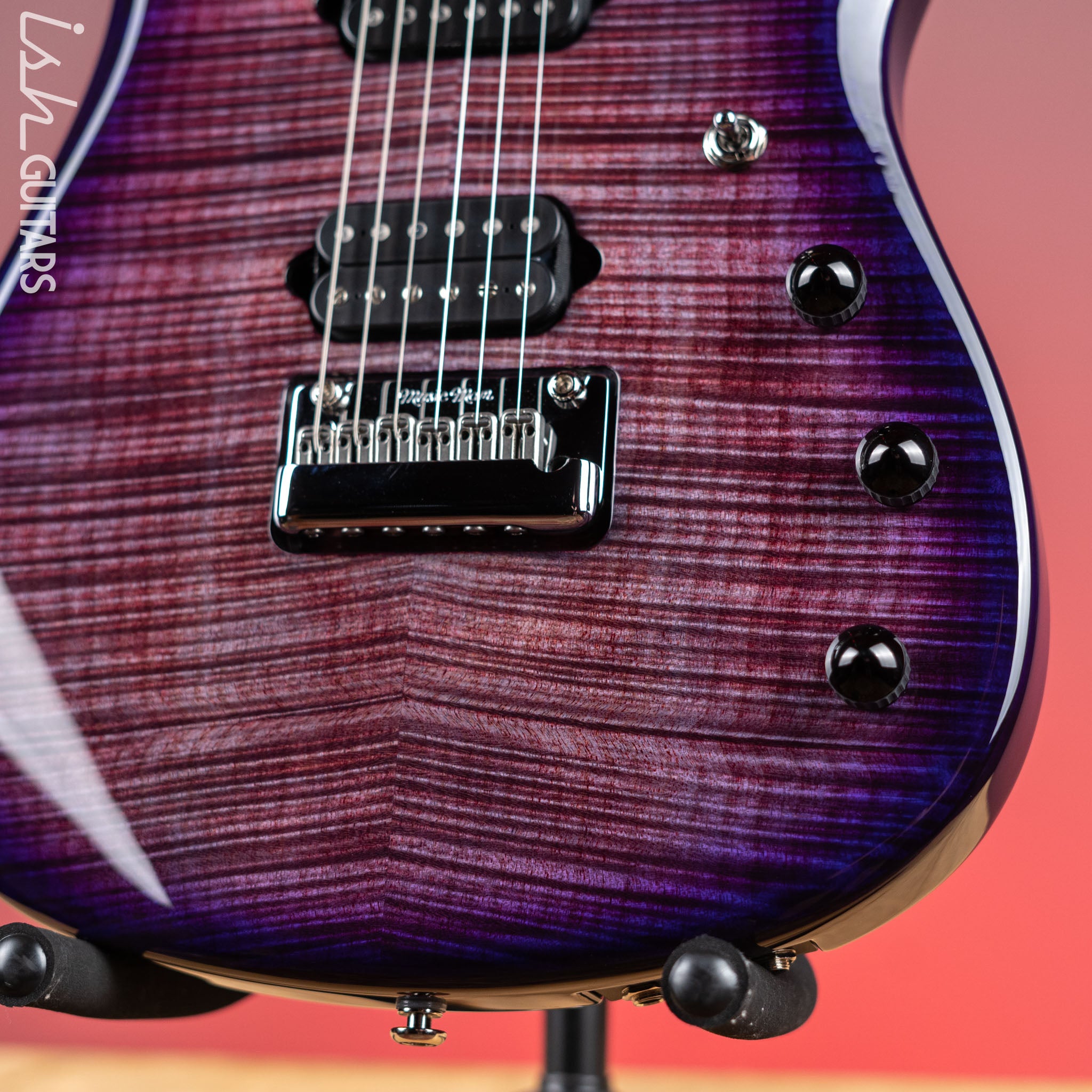 Ernie Ball Music Man JP15 John Petrucci 6-String Flame Top Purple