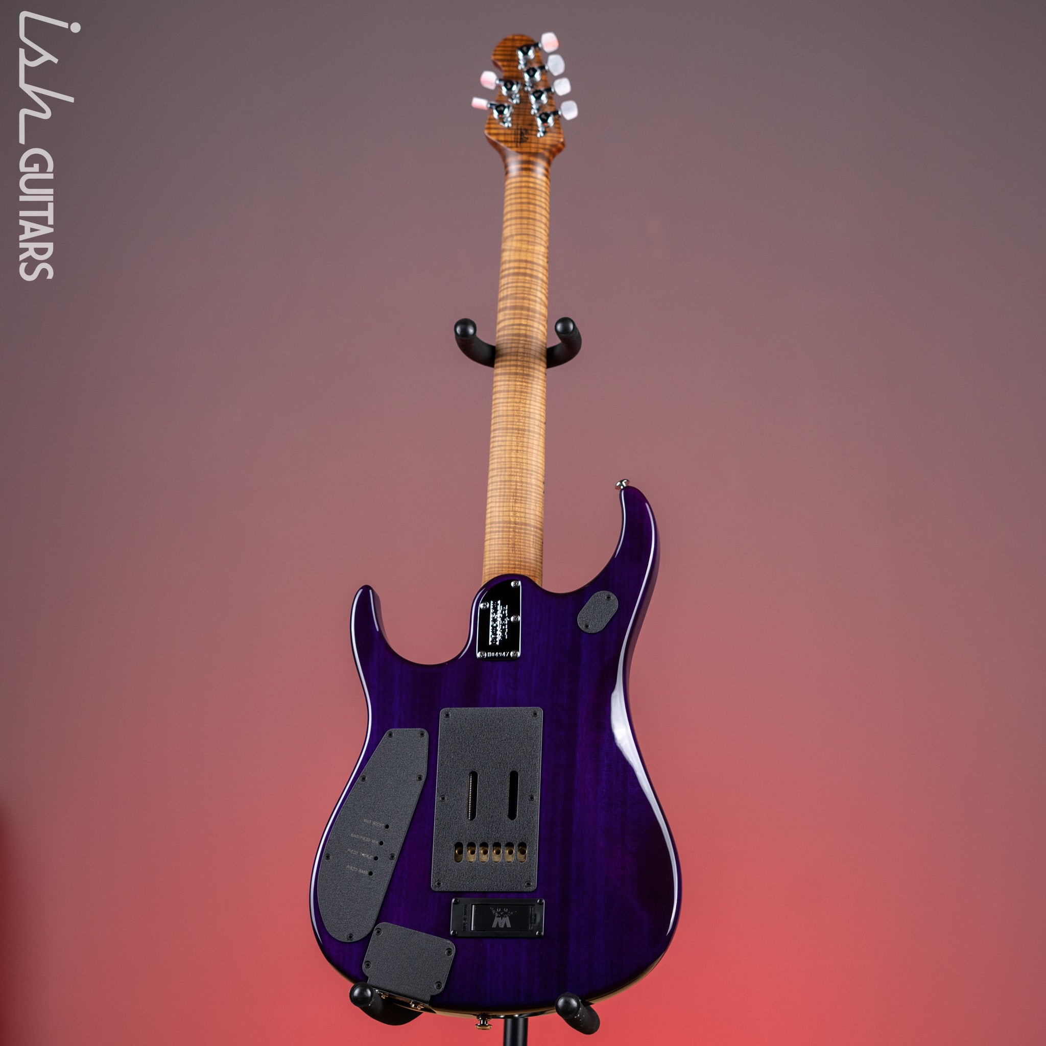 Ernie Ball Music Man JP15 John Petrucci 6-String Flame Top Purple
