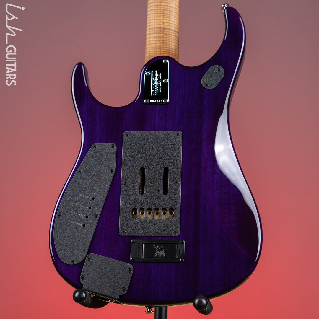 Ernie Ball Music Man JP15 John Petrucci 6-String Flame Top Purple Nebula