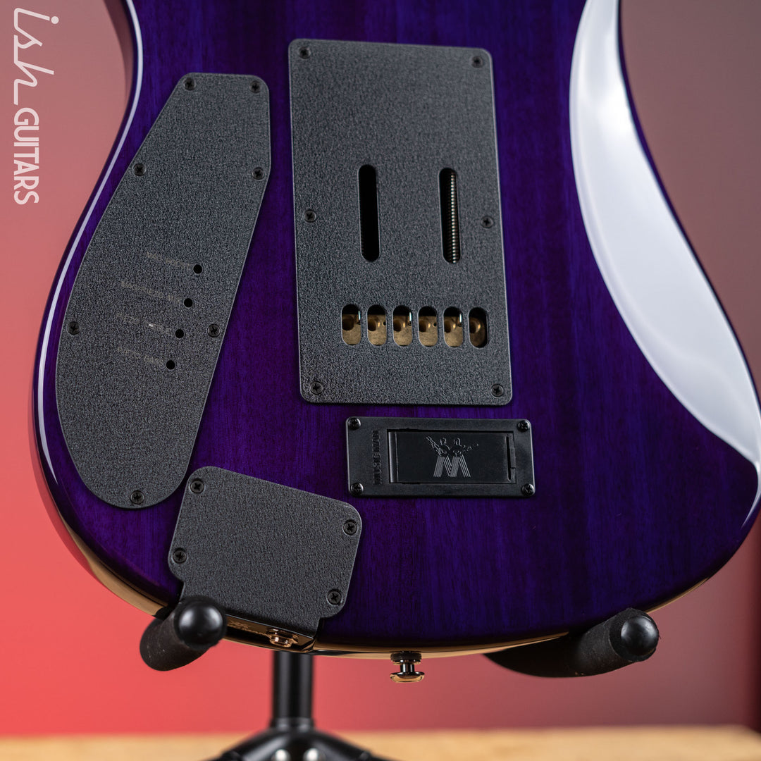Ernie Ball Music Man JP15 John Petrucci 6-String Flame Top Purple Nebula