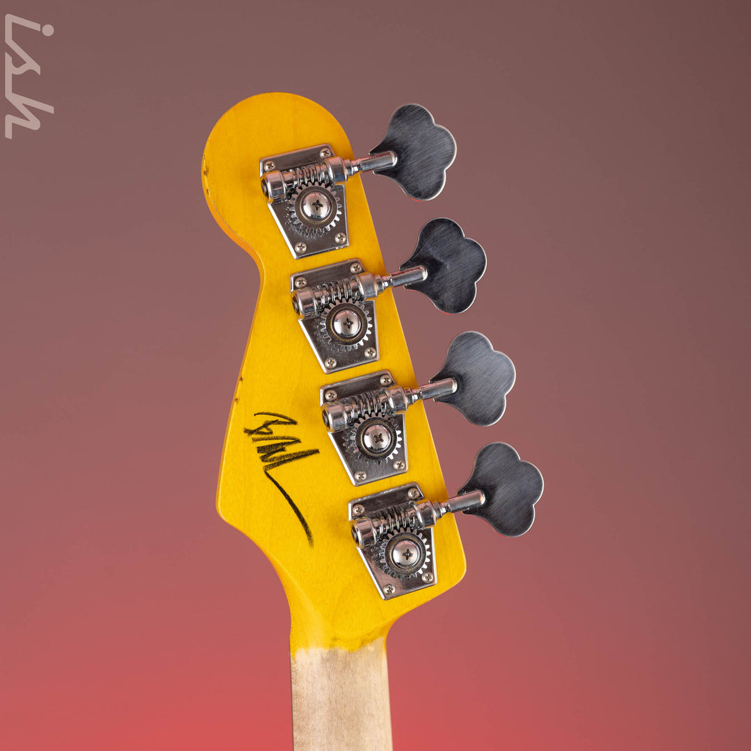 2023 Nash Guitars PB-63 Bass Ocean Turquiose Light Aging