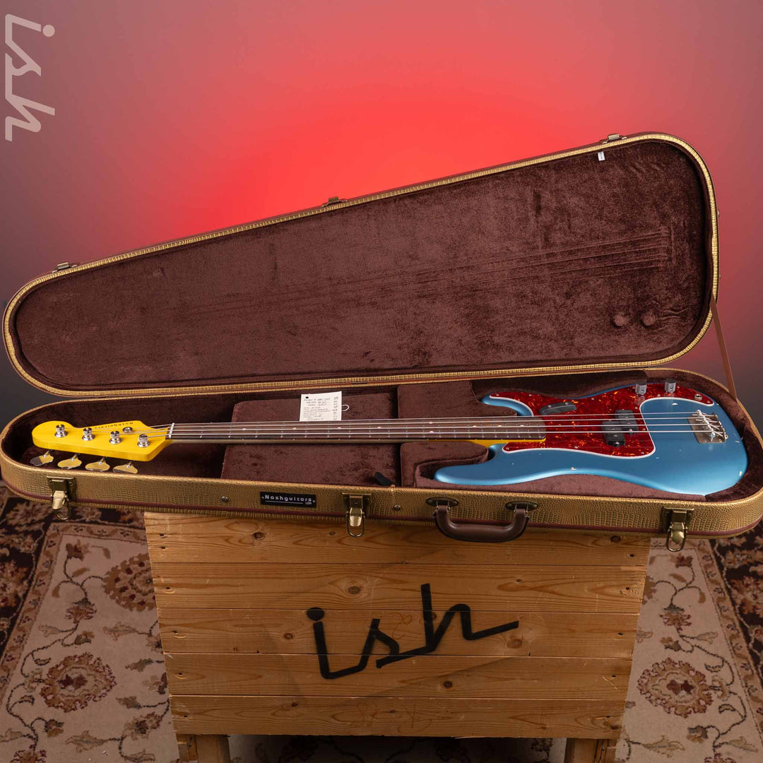 2023 Nash Guitars PB-63 Bass Ocean Turquiose Light Aging