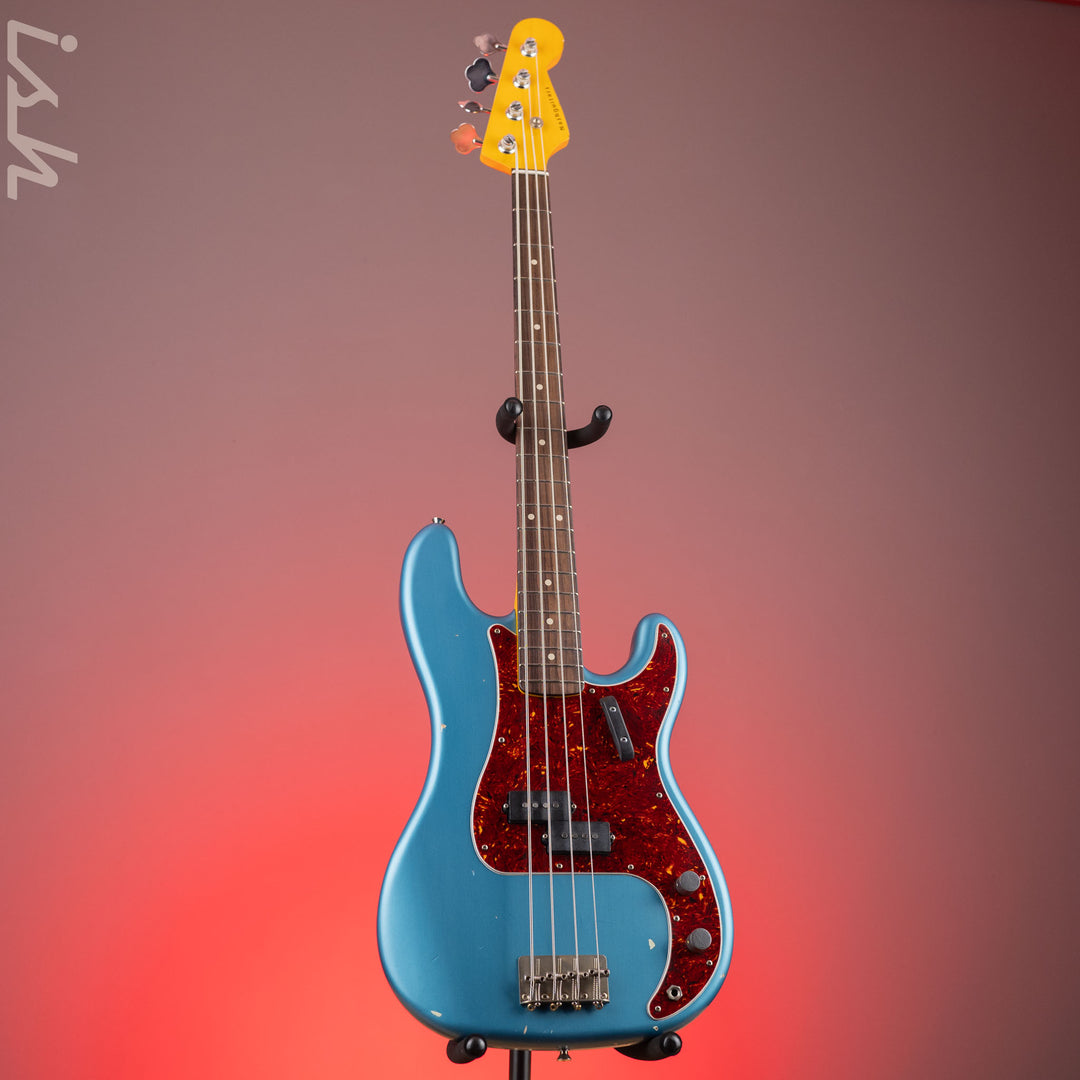 2023 Nash Guitars PB-63 Bass Ocean Turquiose Light Aging