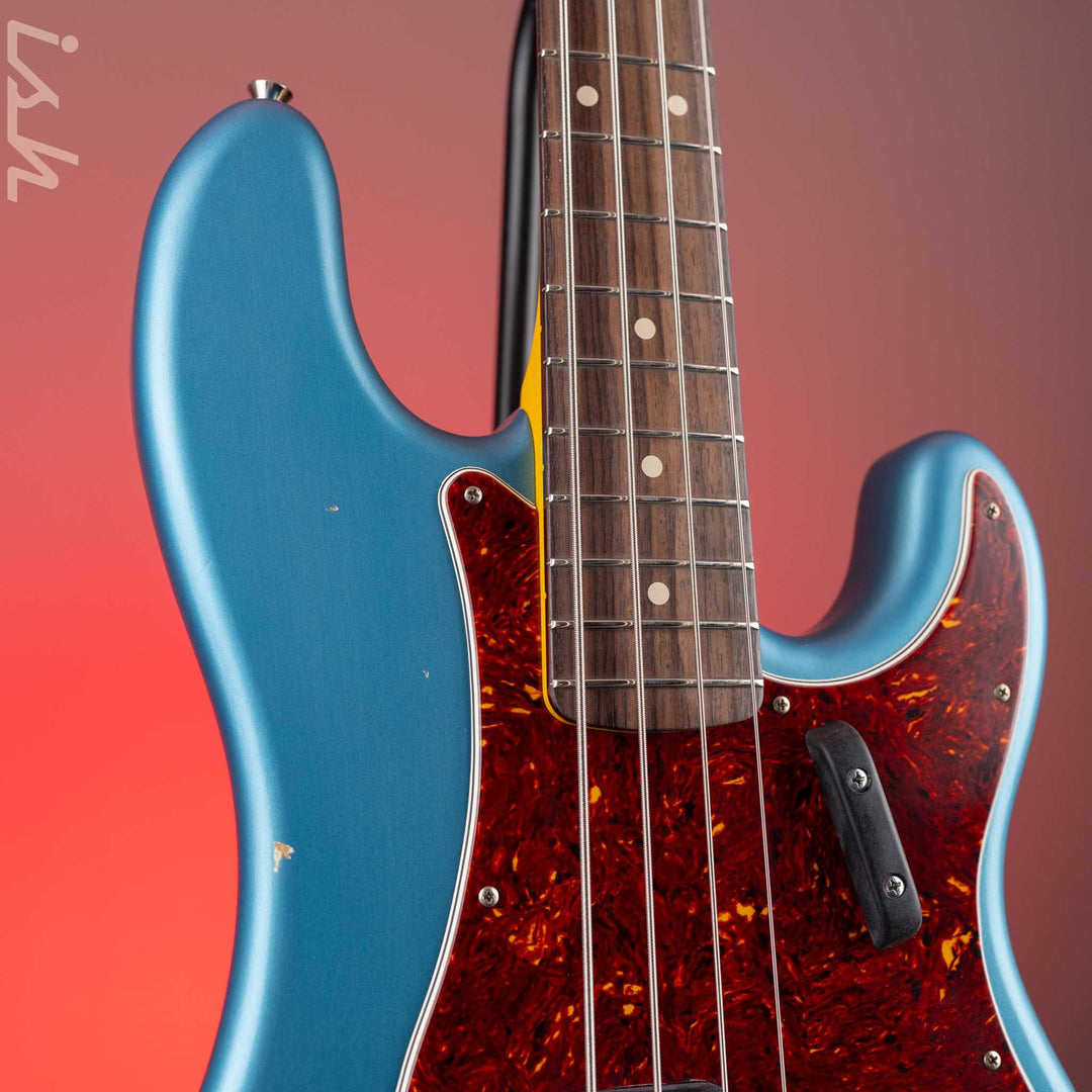 2023 Nash Guitars PB-63 Bass Ocean Turquiose Light Aging