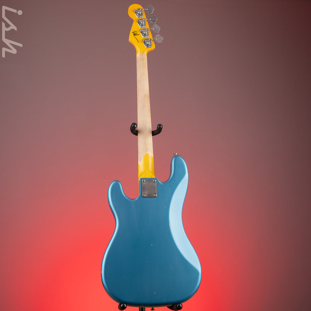 2023 Nash Guitars PB-63 Bass Ocean Turquiose Light Aging