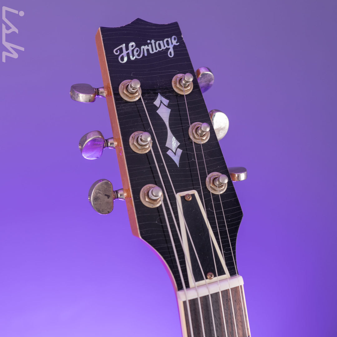 Heritage Factory Special Custom Core H-150 Electric Guitar w/ Bigsby B7 Vibrato - Space Black Artisan Aged