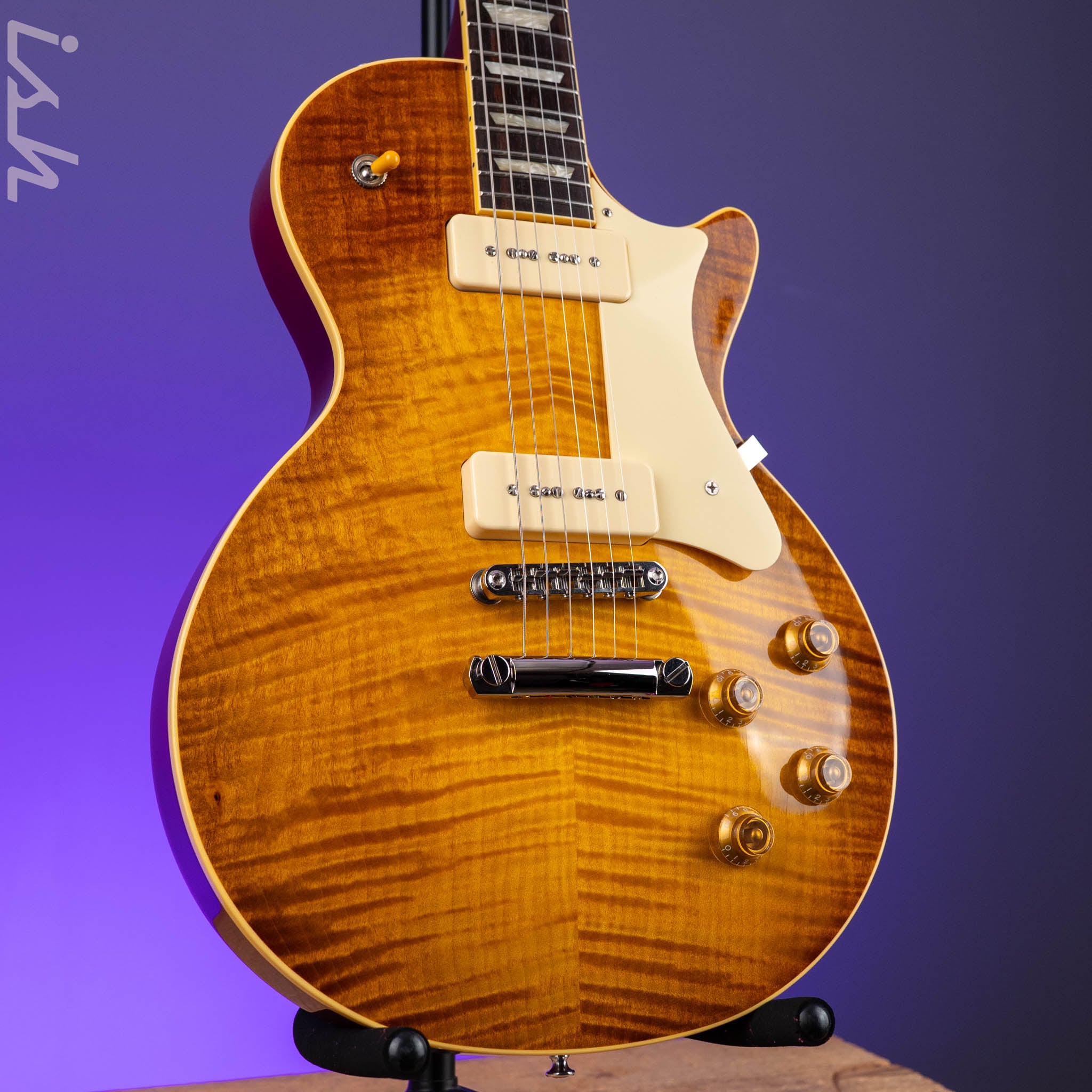 2024 Heritage H-150 Custom Core P90 Dirty Lemon Burst – Ish Guitars