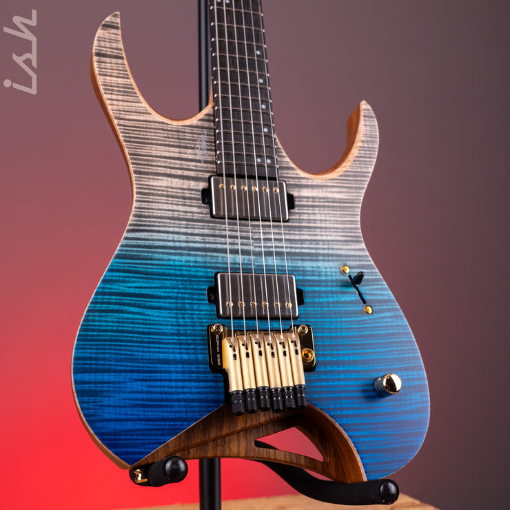ギター Mayones Hydra Elite 6 Mayones Hydra Elite PRO 6 Headless Guitar, Locking Tremolo