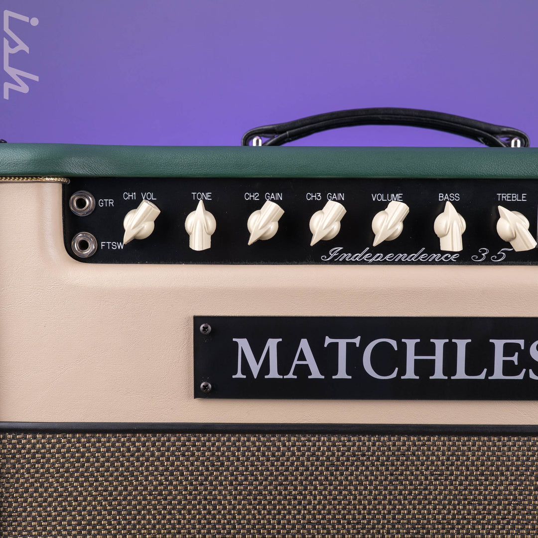 Matchless Independence 35W 1x12" Combo Amp w/ Reverb Green/Cream/Gold Tolex