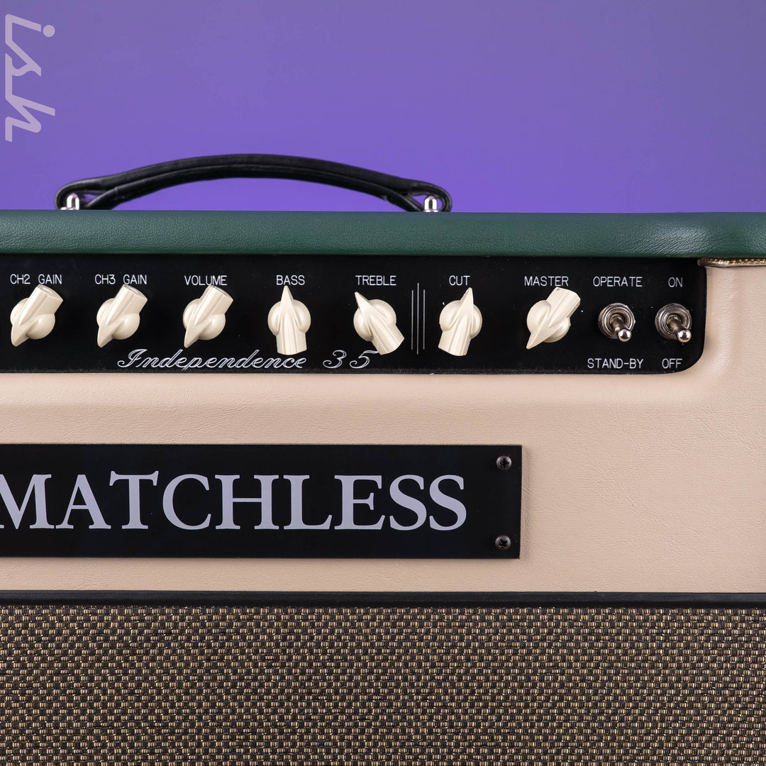 Matchless Independence 35W 1x12" Combo Amp w/ Reverb Green/Cream/Gold Tolex
