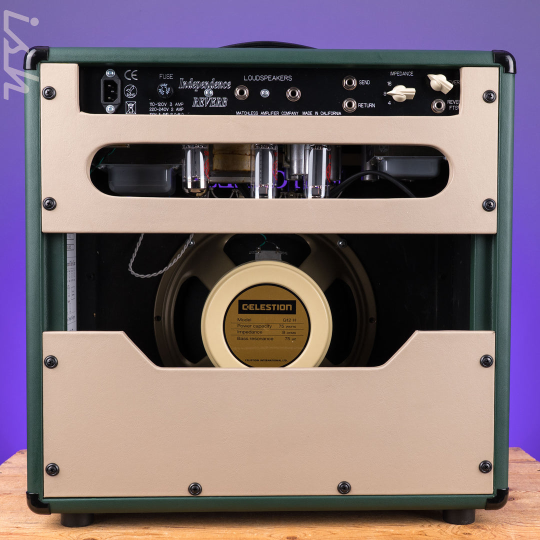 Matchless Independence 35W 1x12" Combo Amp w/ Reverb Green/Cream/Gold Tolex