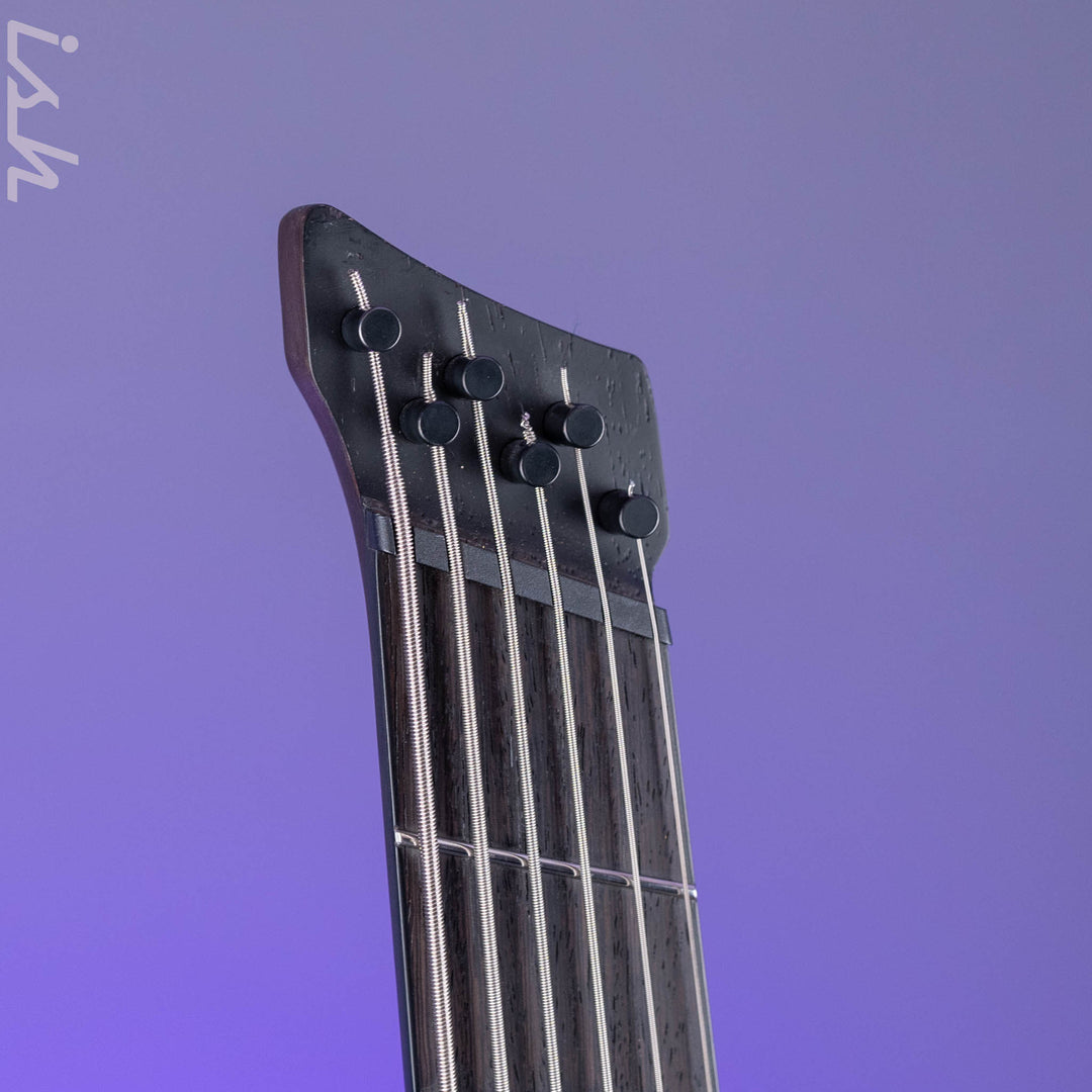 2021 Ibanez EHB1506MS 6-String Bass Black Ice Flat