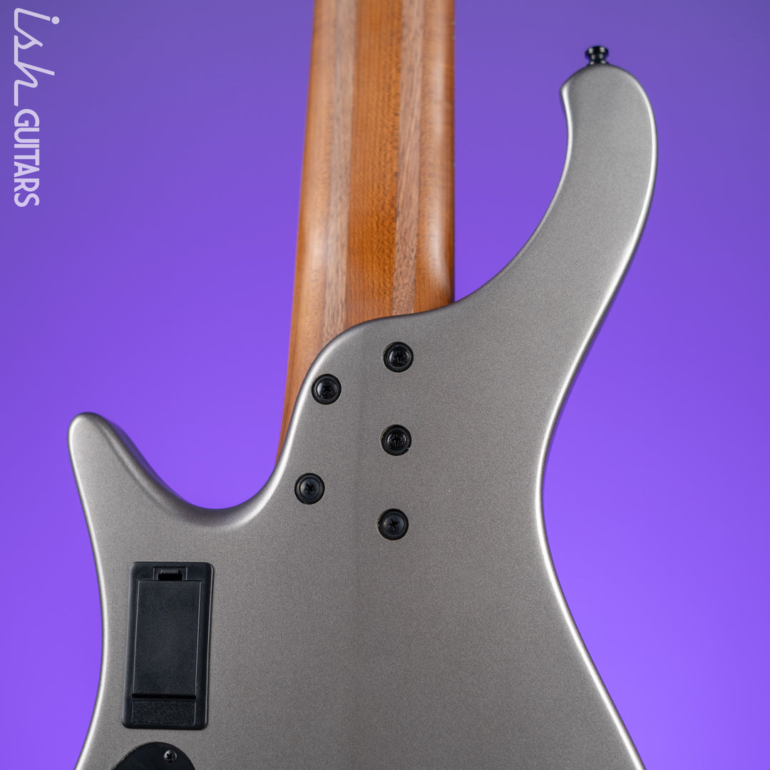Ibanez EHB1006MS 6-String Headless Bass Metallic Grey Matte Demo