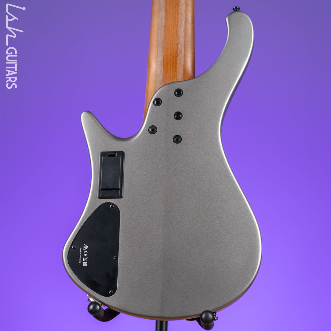 Ibanez EHB1006MS 6-String Headless Bass Metallic Grey Matte Demo